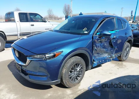 2021 Mazda Cx-5 Sport из США, поврежденный, VIN JM3KFABM9M0408393